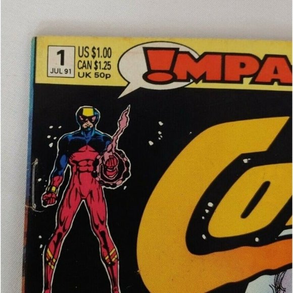 Impact Comics Book Lot,The Comet #1, The Web #1 and #3, The Shield #1 Mixed Lot - Picture 6 of 12